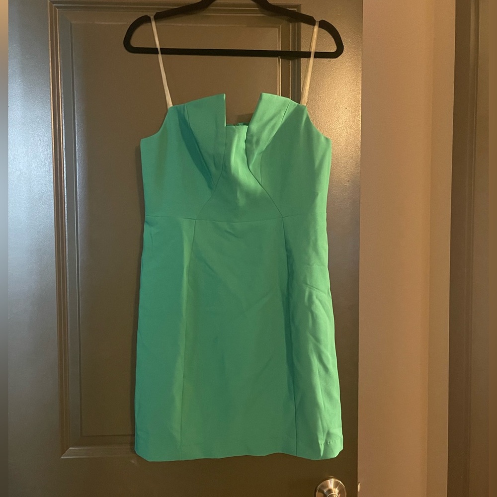 Karlie Green Mini Dress